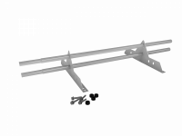 Снегозадержатель для фальцевой кровли трубчатый длина 1000мм (оцинкованный)